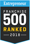 Entrepreneur Franchise 500 Ranked 2018