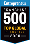 Entrepreneur Franchise 500 Top Global Franchise 2020