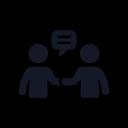 handshake people icon